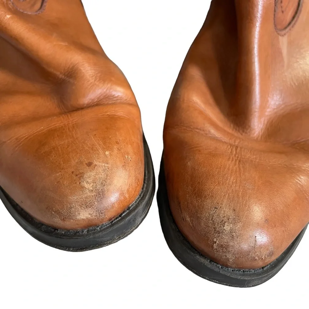 Donna Piu Handcrafted Italian Leather Camel Boots